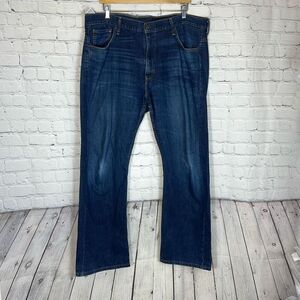 LEVI'S Men's 569 Loose Straight Medium‎ Wash Jeans Size W38 x L32